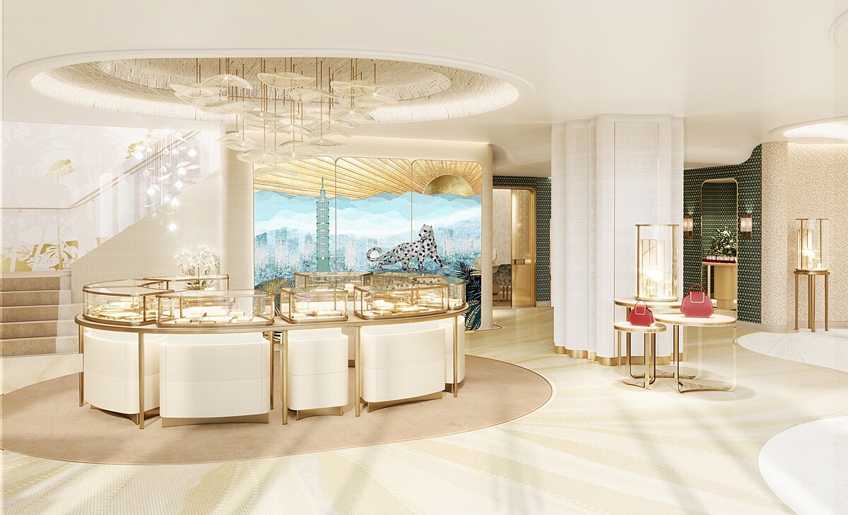 卡地亞台北101旗艦店 3F_經典設計作品到婚戒專屬區域