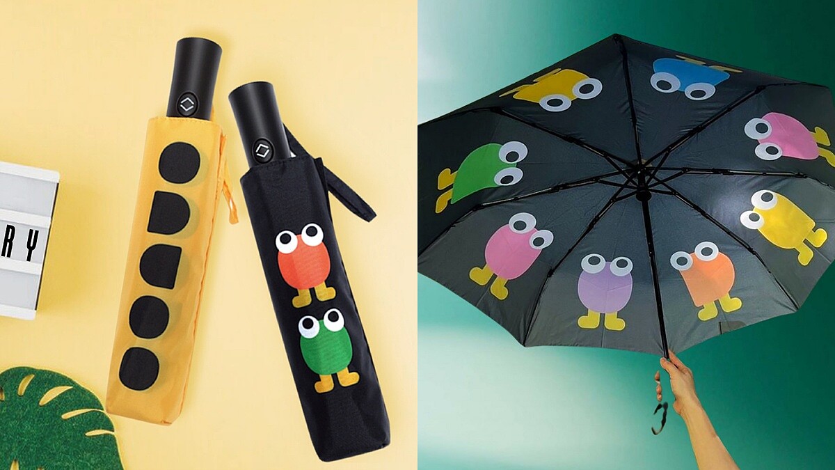 全球首創!RAINSTORY x good inc.聯名推環保輕量傘,把廢棄輪胎變雨傘