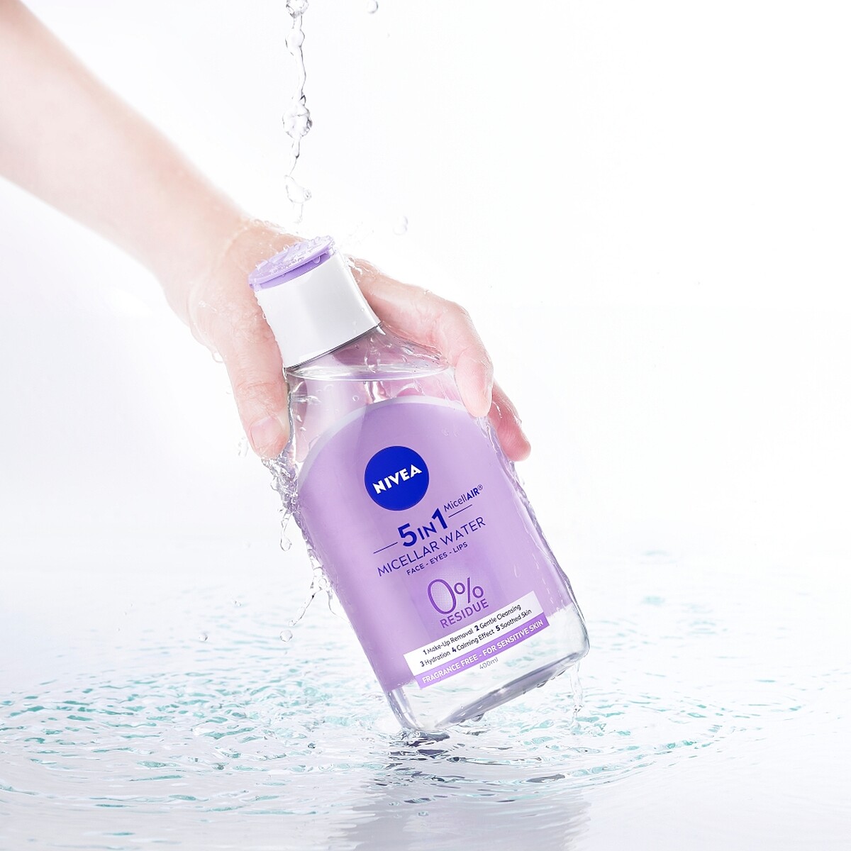 妮維雅B5精華卸妝水-舒敏型400ml，NT419