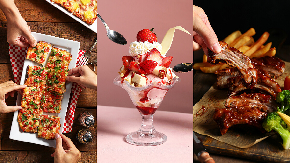 双聖SWENSEN’S有新菜單了！不只夢幻少女感草莓聖代，還有義式焗烤薄餅等鹹食上市