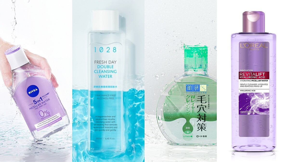 2022開架卸妝水8款推薦！方便快速、一抹極淨