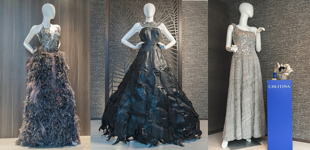 克麗緹娜及黃淑琦聯合舉辦沉浸式靜態展覽，展示多套黃淑琦品牌歷年經典服裝秀的主秀服裝