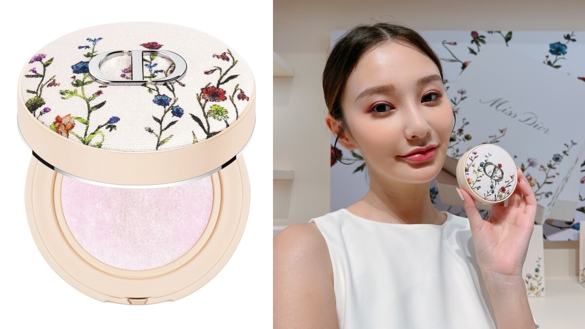 DIOR迪奧超完美持久氣墊蜜粉(#001繁花愛戀版)10g,NT2,500