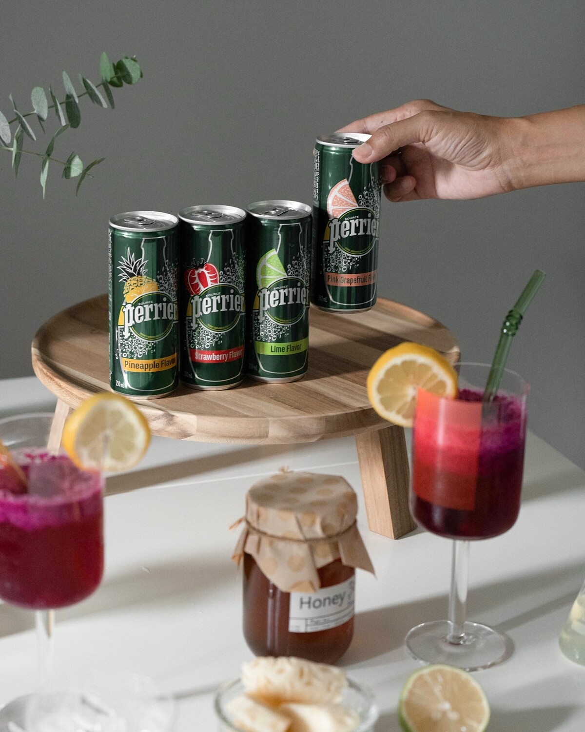 沛綠雅水果風味水是製作調飲的最佳選擇。