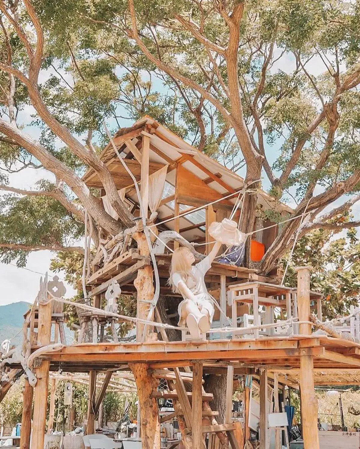 開門見山樹屋咖啡 圖片來源/ IG@gominkin