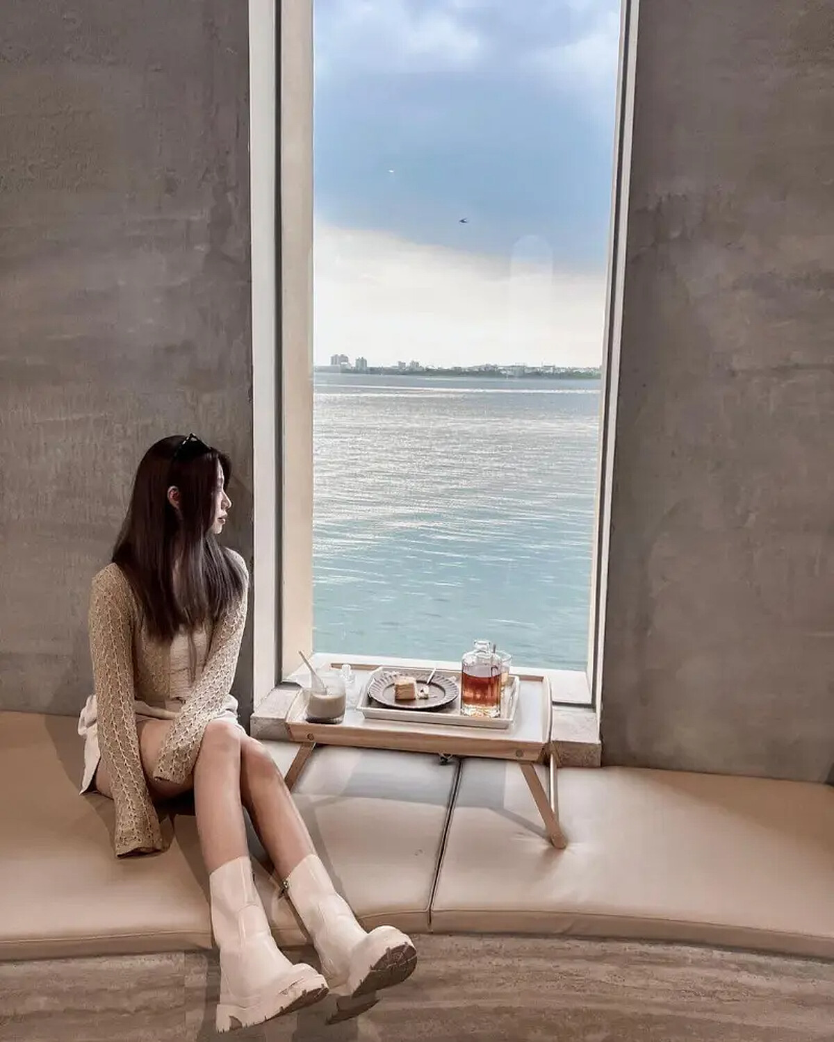 海上教堂咖啡館 圖片來源/ IG@double__girl