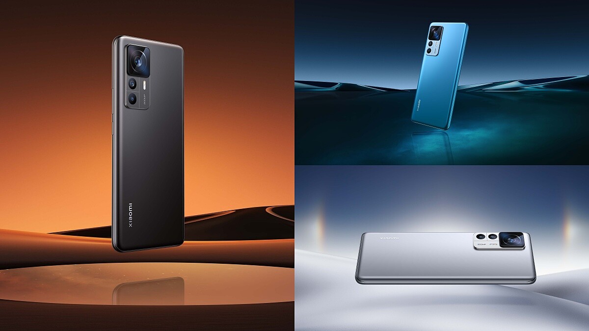 Xiaomi 12T系列有三款色選