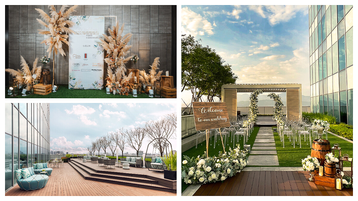 2023的幸福就從台北國泰萬怡酒店開始!集結多家周邊品牌,客製婚禮派對服務