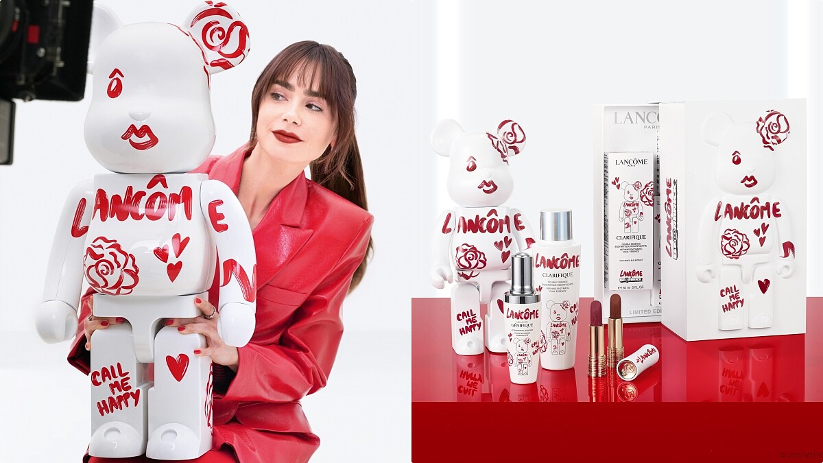 LANCÔME x BE@RBRICK蘭蔻雙11 驚喜帶來最潮聯名系列，還有只送不賣的熊熊公仔