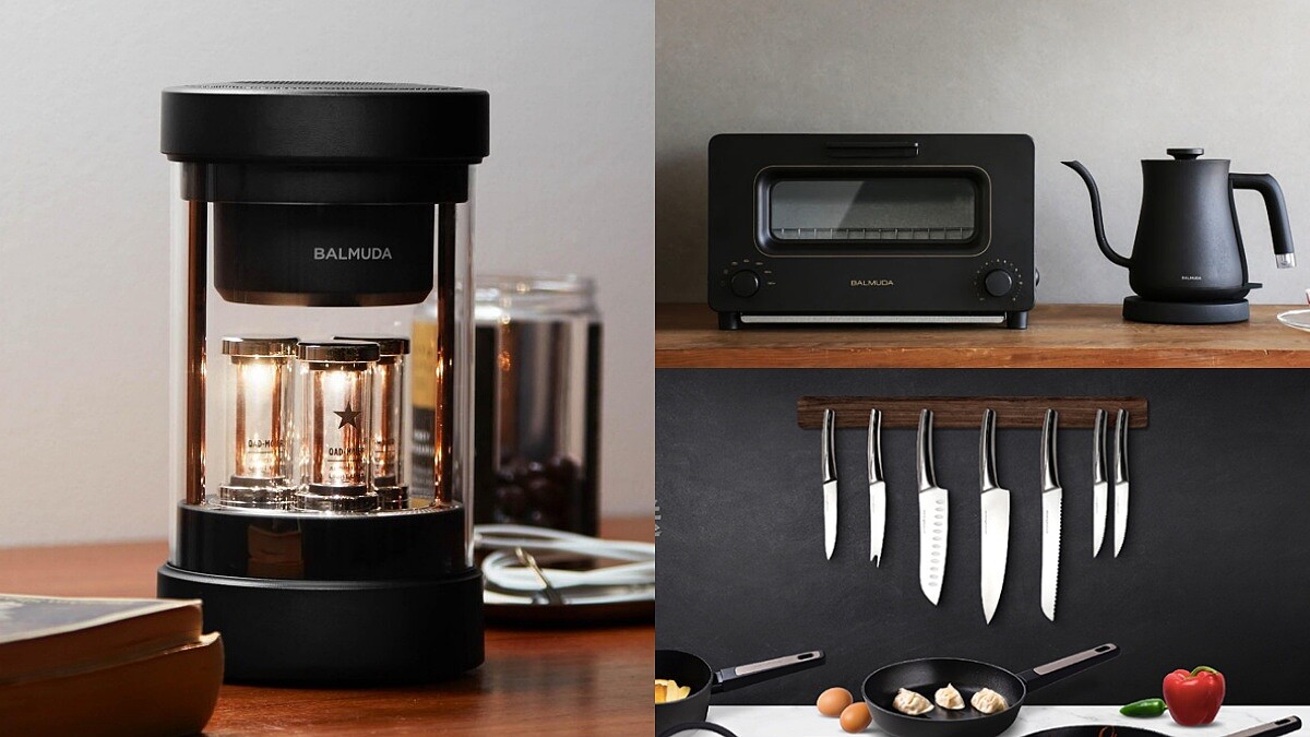 Balmuda六大家電立刻換！新光三越信義新天地週年慶登場，還有義大利限量刀具、鍋具逼人手刀購物