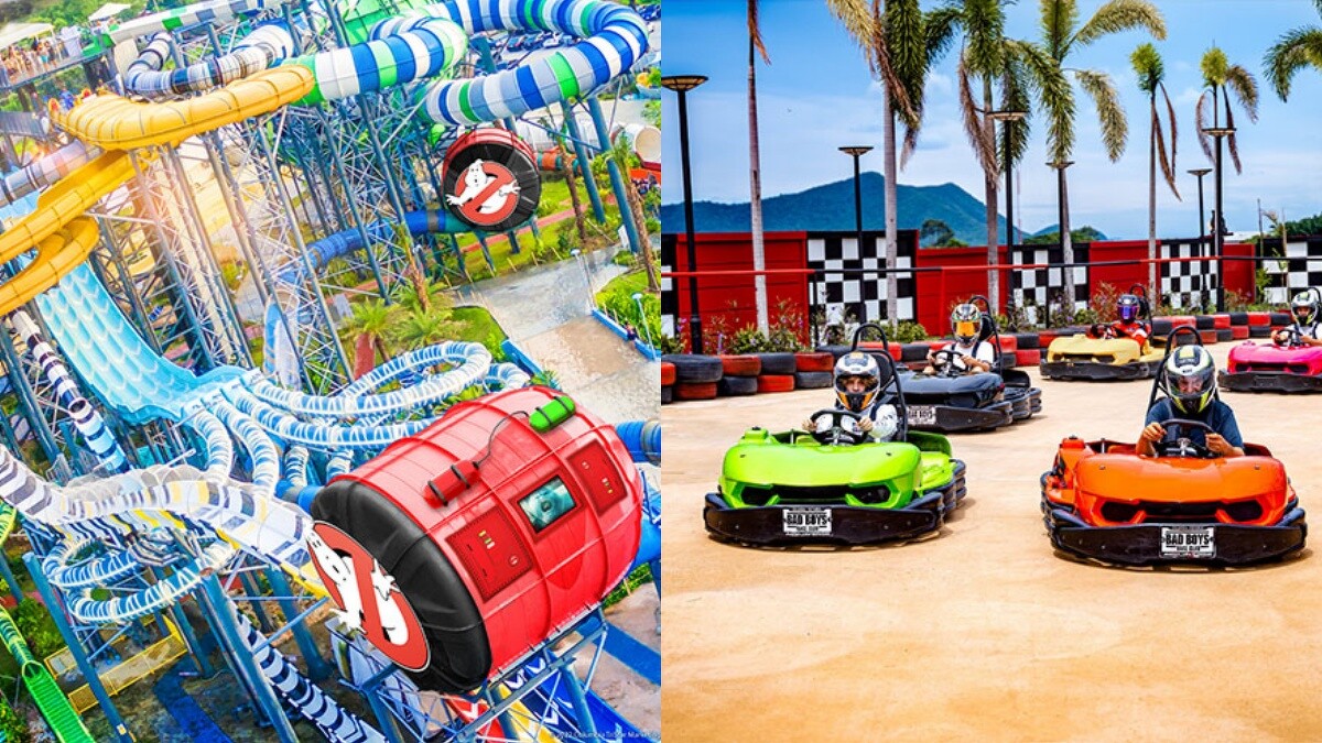 「魔鬼剋星」捉鬼陷阱、「絕地戰警」賽車跑道