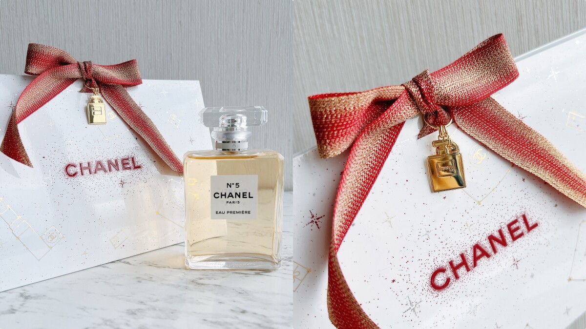 CHANEL香奈兒2022聖誕限量包裝出現超精緻小吊飾。