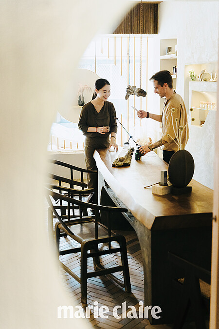 店主 Dorian 與 Xuan。