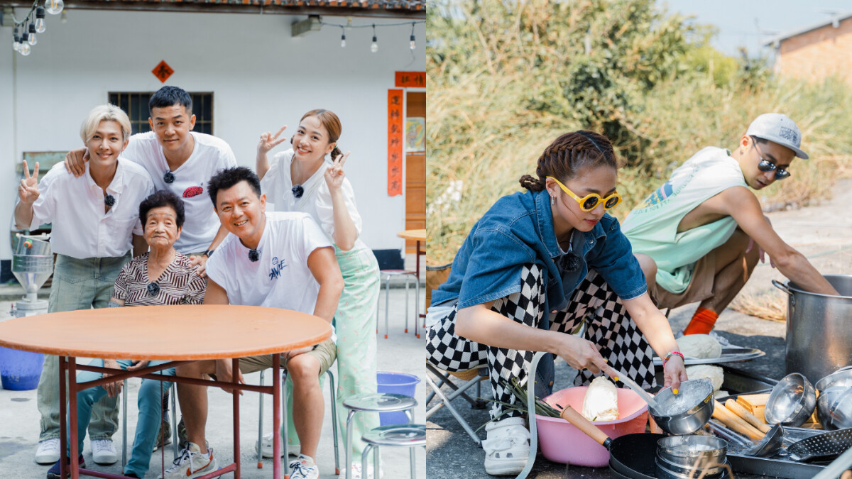 《嗨！營業中》炎亞綸、鬼鬼調戲阿嬤「種草莓」 幫工班煮午餐6人哀嚎