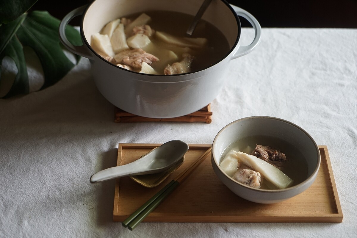 筍雞湯。