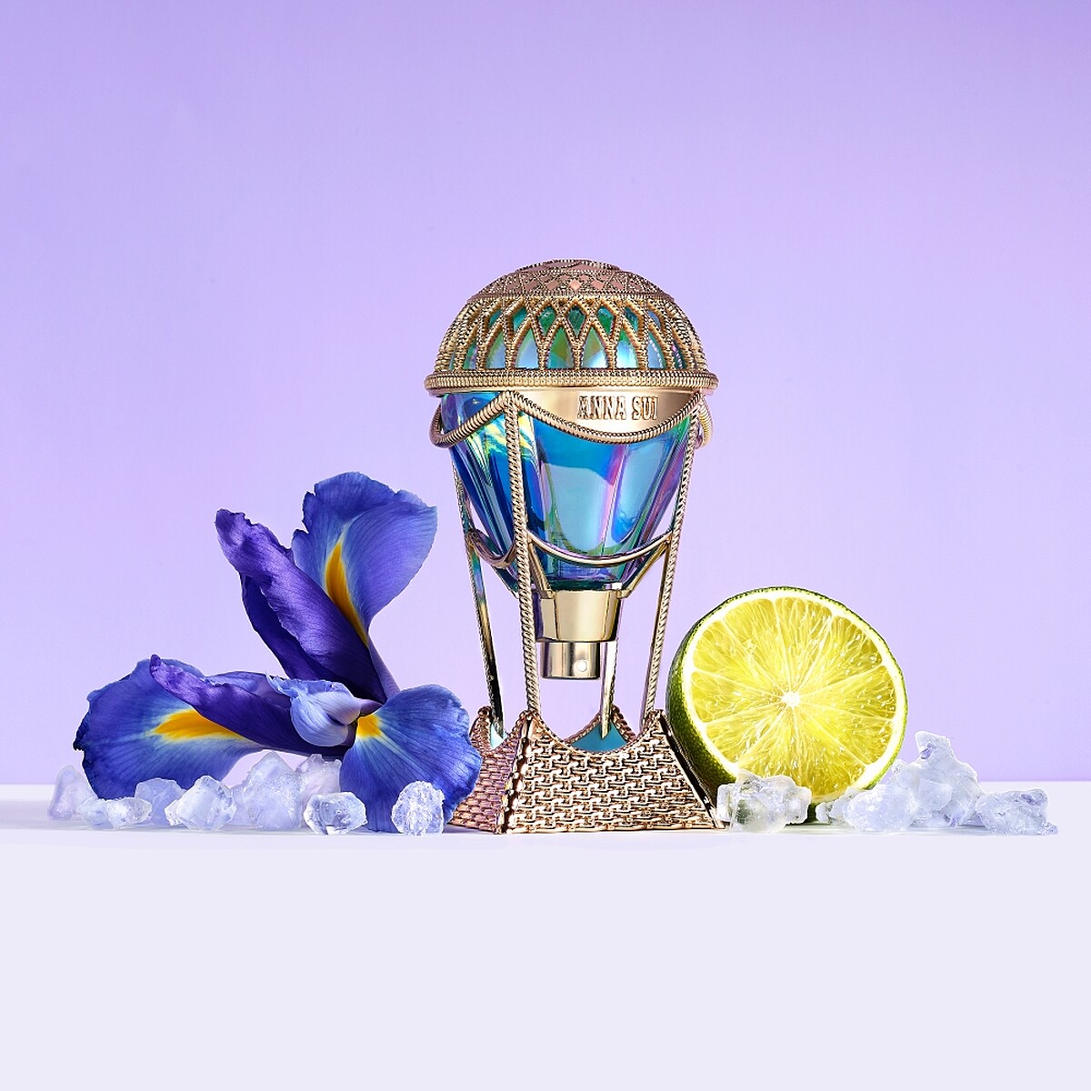 Anna Sui Cosmic Sky綺幻星夜淡香水產品香調。