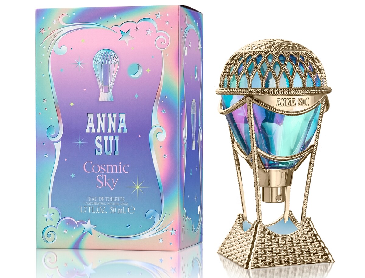 Anna Sui Cosmic Sky綺幻星夜淡香水30ml，NT1,800、50ml，NT2,550、75ml，NT2,950