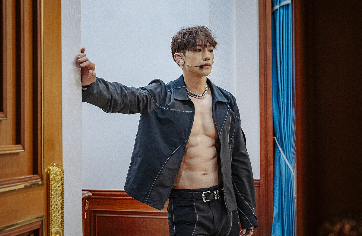 RAIN在青瓦台開唱