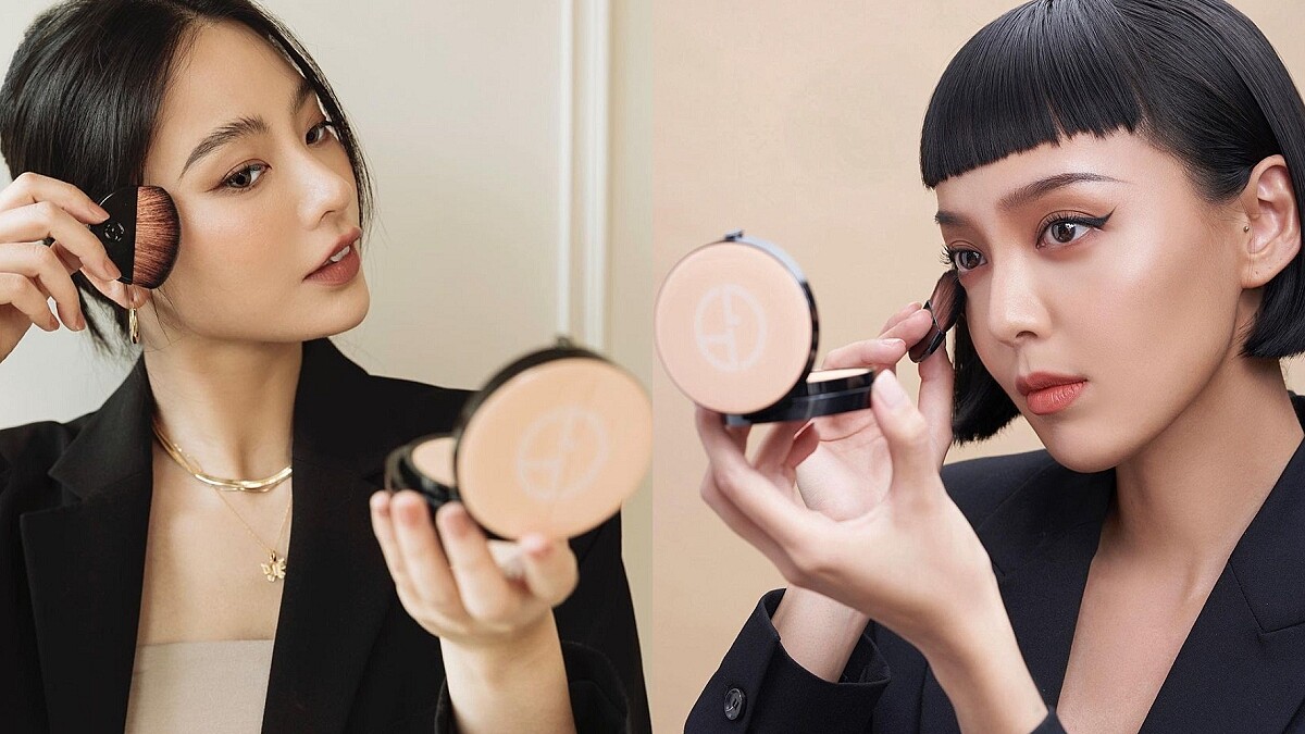 鎖定亞曼尼2022週年慶，秒變高級精緻臉蛋！底妝王者水慕斯＋高訂斜紋紅氣墊，秒遮瑕美全天！３重滿額禮贈，一定要收！