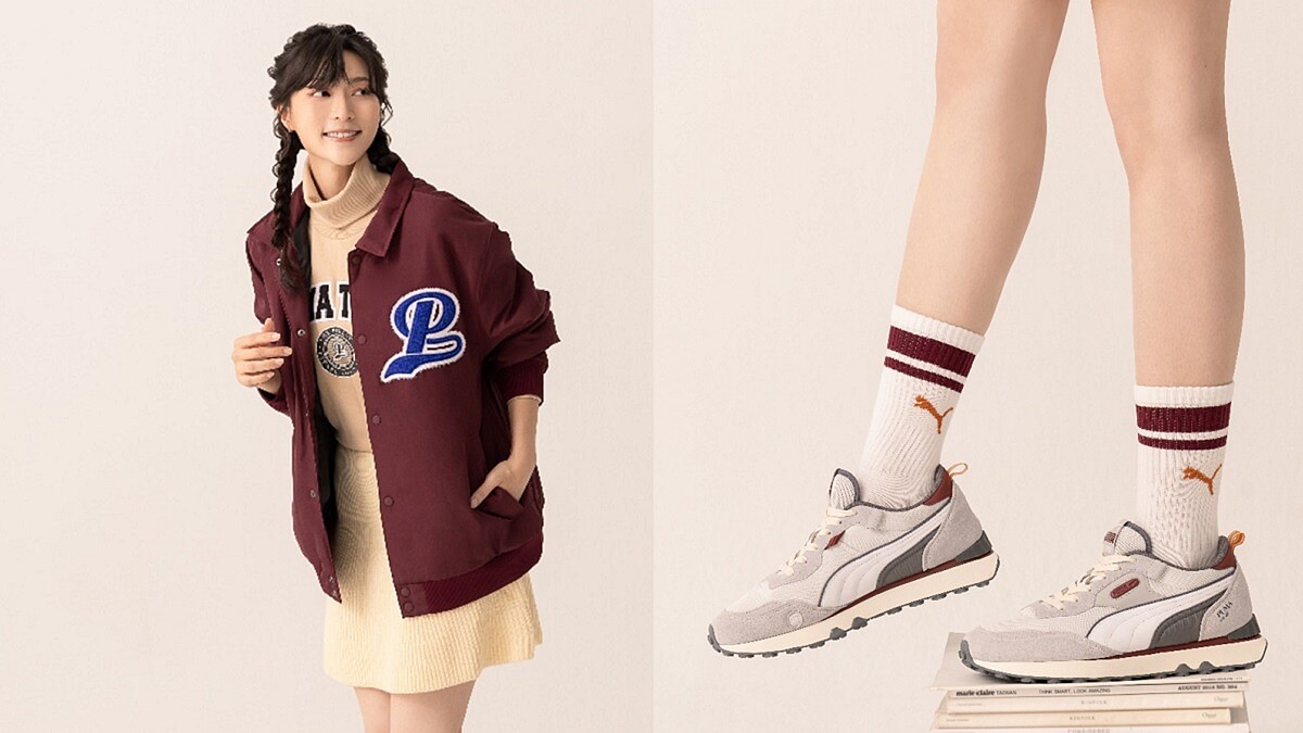 去年被買爆的PUMA TEAM最新秋冬系列登場啦！長春藤學院風的經典復刻層次穿搭，讓女孩們開啟最潮混搭時尚運動模式！