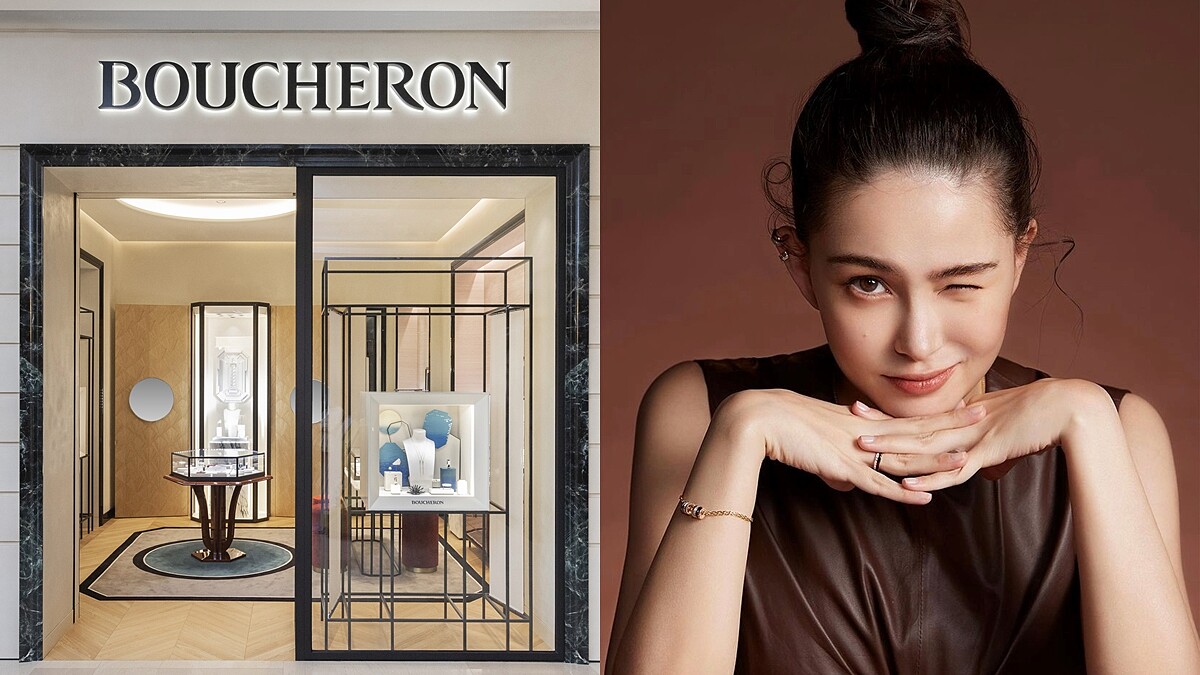 寶詩龍Boucheron首插旗台中！昆凌帶你逛珠寶店空間亮點