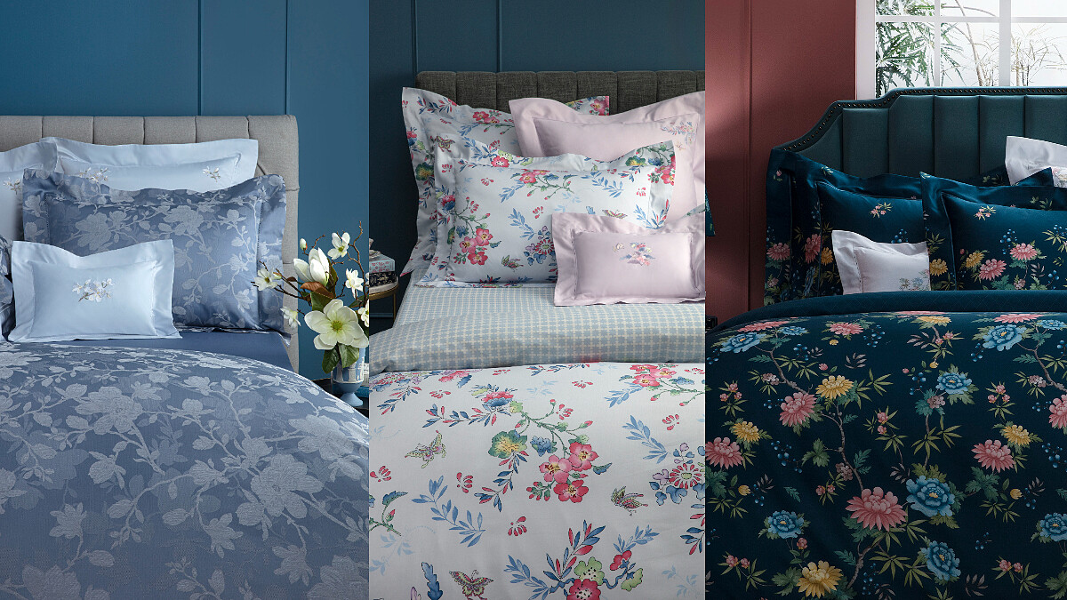 Wedgwood以奢華頂級布料與精緻上乘工藝，堆砌出獨一無二舒適膚觸感受的完美寢飾，為的就是許妳一夜好夢！