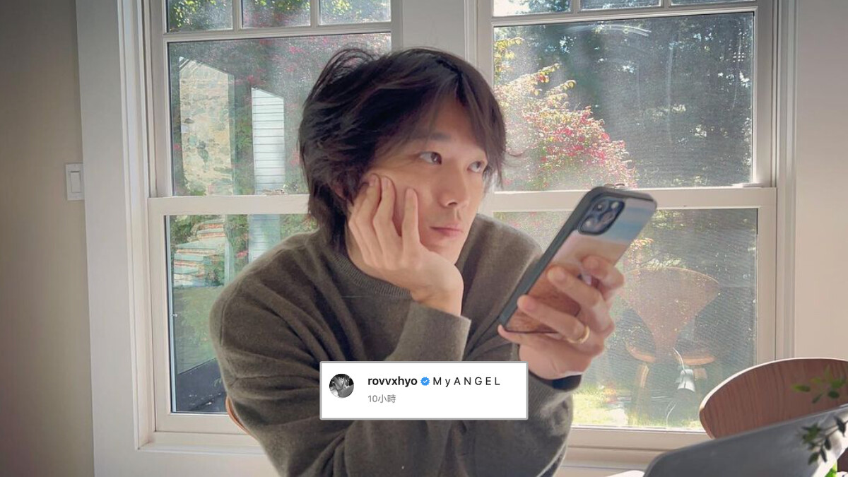 孔曉振與Kevin Oh非常甜蜜