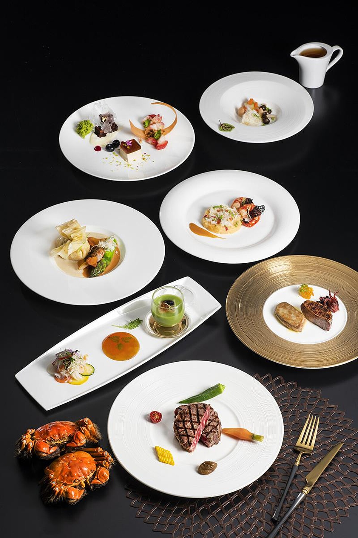 Salle d&rsquo;Antoine 安東法式料理餐點內容。