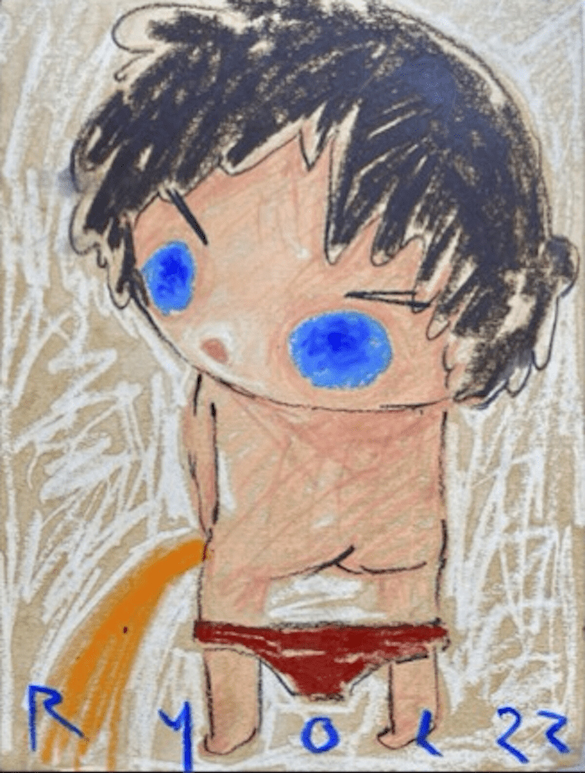 FNG-ART 執行長 Daniel Kim 個人典藏藝術作品－Laksamana Ryo 的畫作