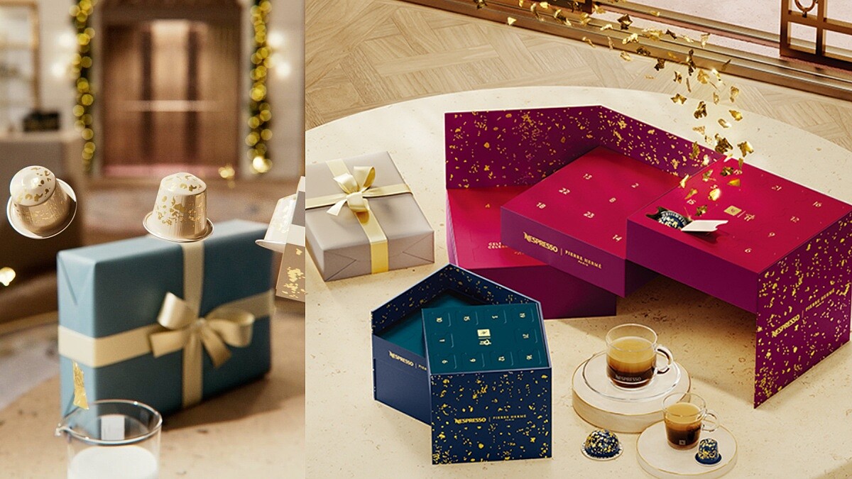 Nespresso「2022聖誕倒數月曆」開賣!攜手甜點界畢卡索推出限量咖啡