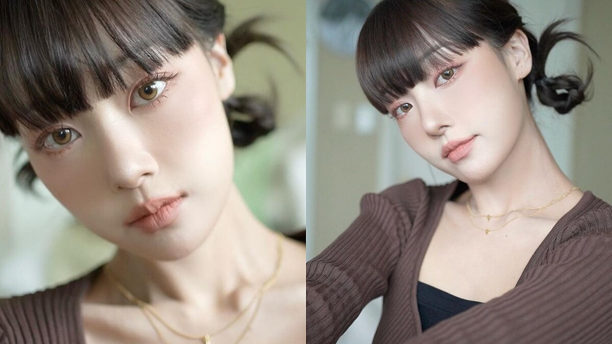 秋日仙氣「無花果布朗尼」妝容教學！韓國YouTuber PRETTA絕美示範，裸霧粉棕系又甜又沈穩