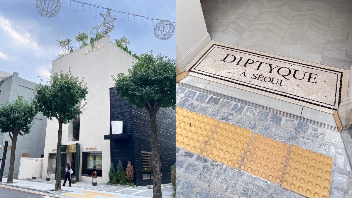 韓國首爾新沙洞Diptyque旗艦店。