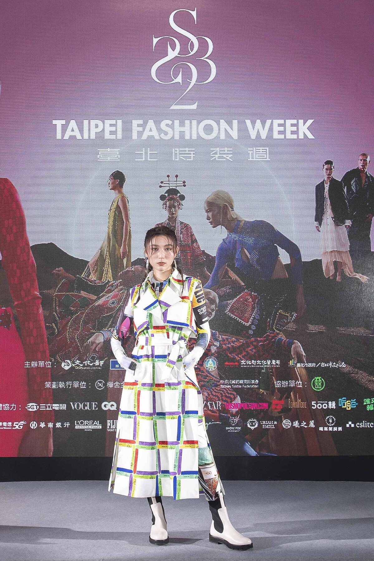 黃瑋昕出席「2022臺北時裝週SS23」年度開幕秀