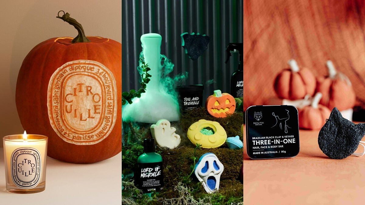 2022萬聖節美妝推薦！Diptyque南瓜蠟燭、LUSH精靈小鬼汽泡彈、Snow Fox黑貓蒟蒻
