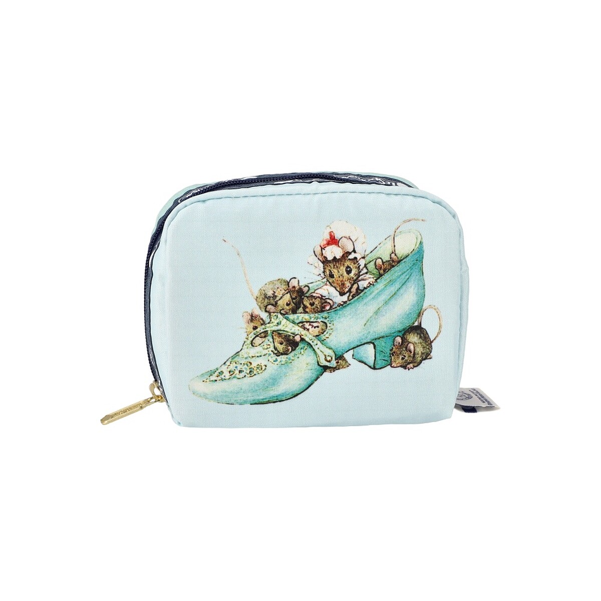 小老鼠和玻璃鞋_方形化妝包_NT 1,500