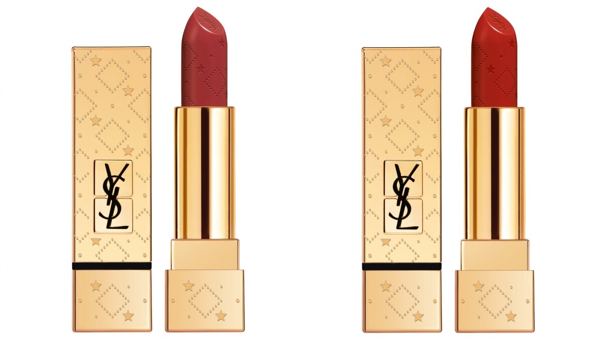 YSL奢華緞面唇膏情迷聖誕版(#157、#1966)，NT1,470