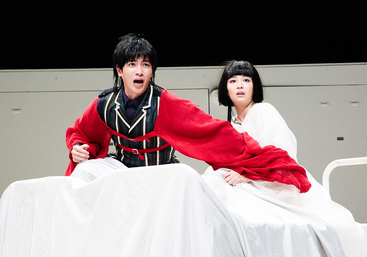 野田秀樹《Q：歌舞伎之夜》志尊淳、廣瀨鈴（ Photo by Kishin Shinoyama）