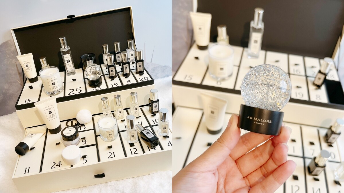 Jo Malone London 2022歡樂雪花聖誕倒數月曆中首度出現的水晶球。