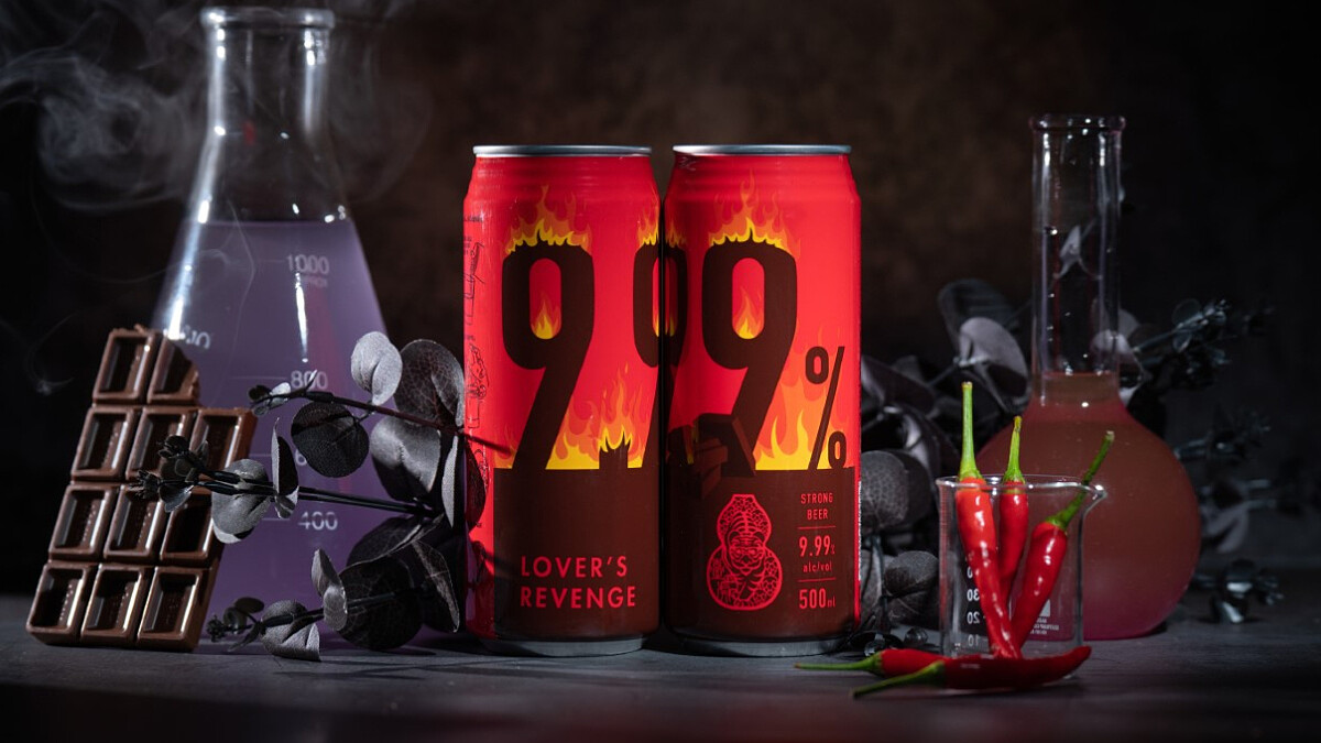 臺虎精釀推出超狂辣椒巧克力口味！高趴數「9.99 愛人的復仇」辣甜上市