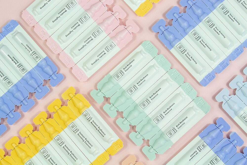 Wǒ的強效深層保養目前有11款精華。