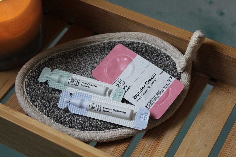 Wǒ建議敏弱泛紅困擾的保養搭配。