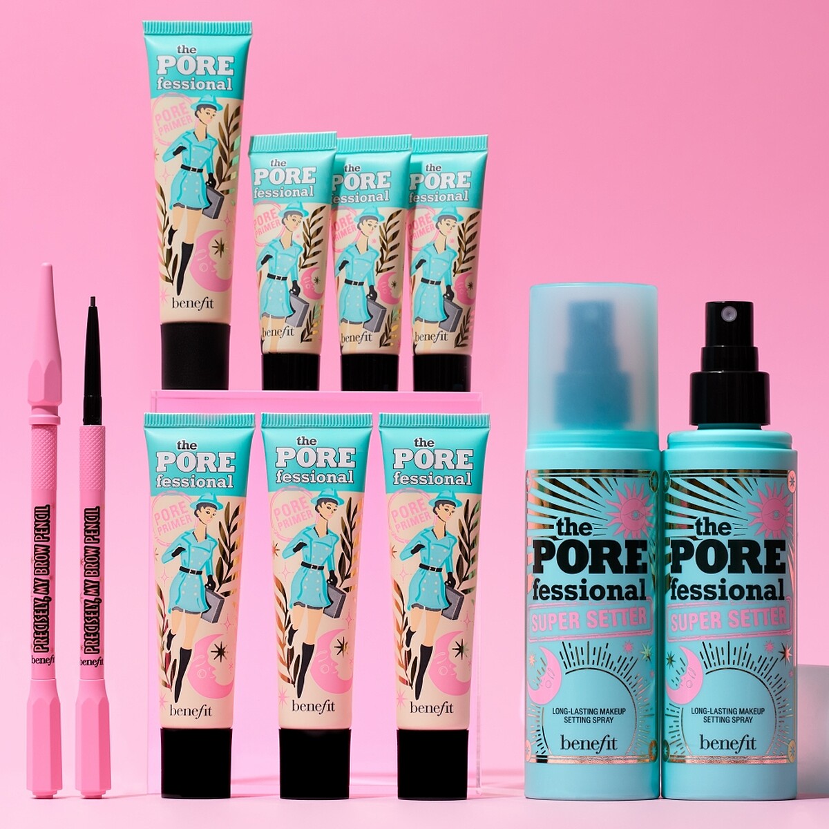 benefit 2022雙11限定粉紅魔法包裝。