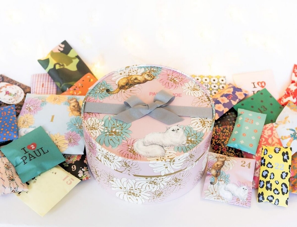 PAUL & JOE 2022限量聖誕蛋糕倒數寶盒。