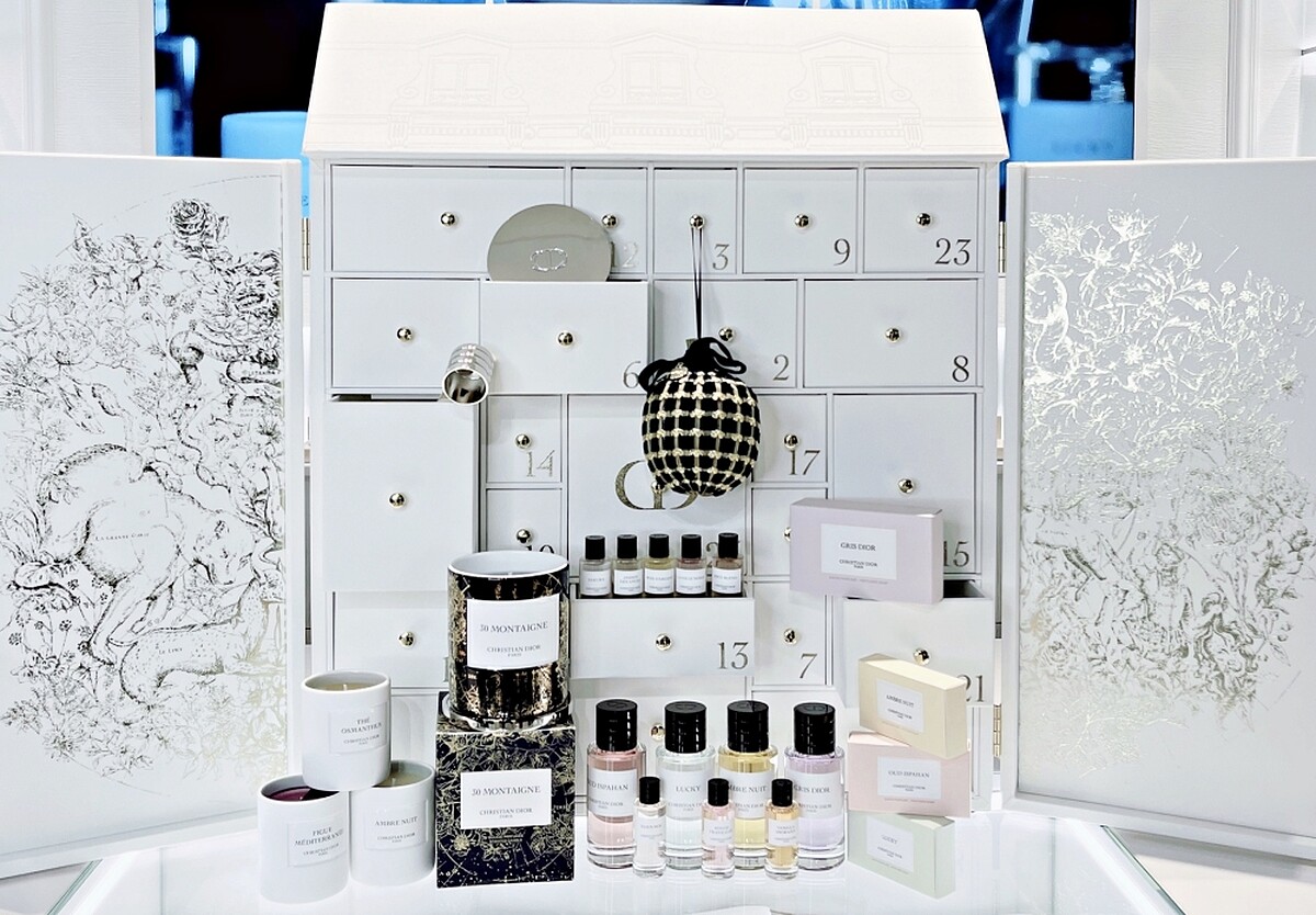 Dior迪奧香氛世家系列2022限量聖誕倒數月曆。