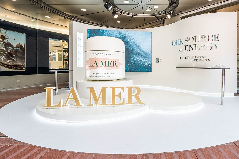 海洋拉娜期間限定造浪站空景照。