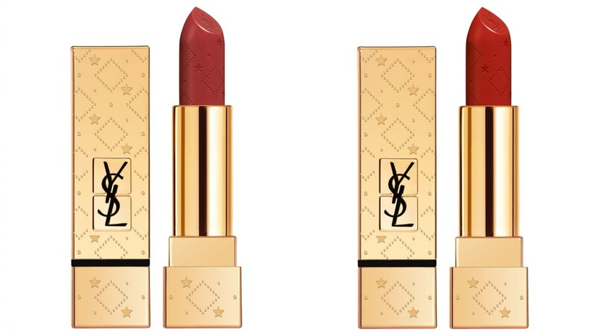 YSL奢華緞面唇膏情迷聖誕版(#157、#1966),NT1,470