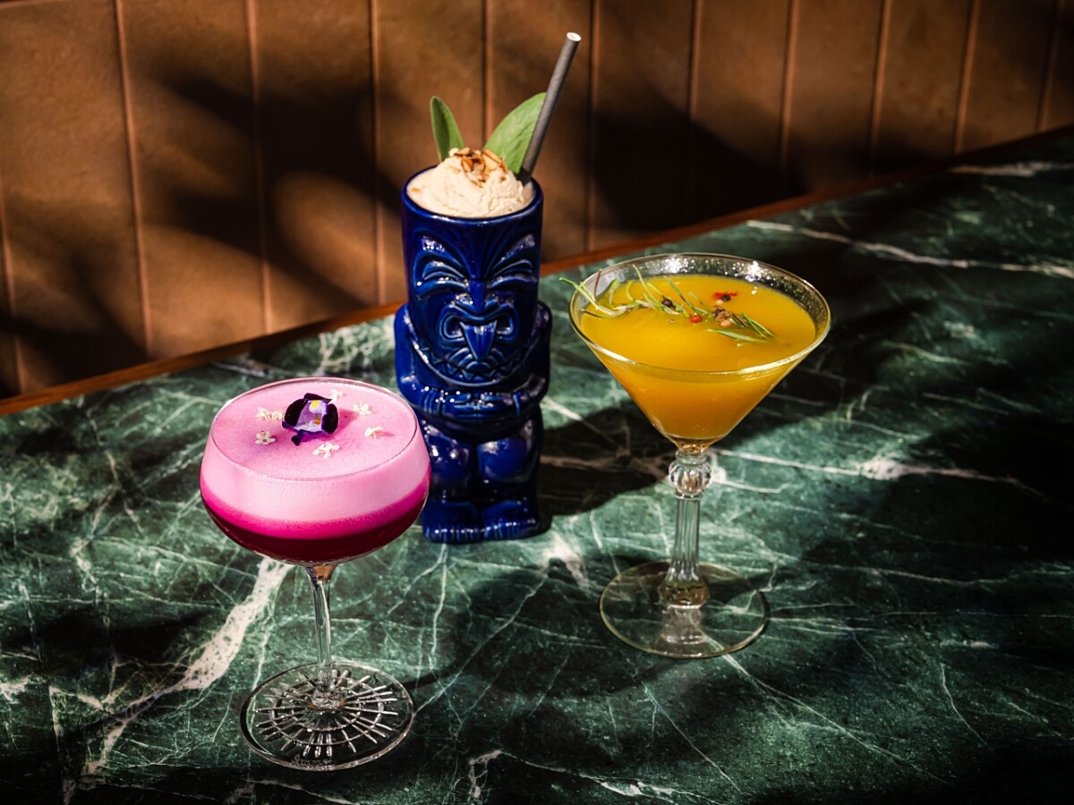 這次特地推出無酒精的 Mocktail。