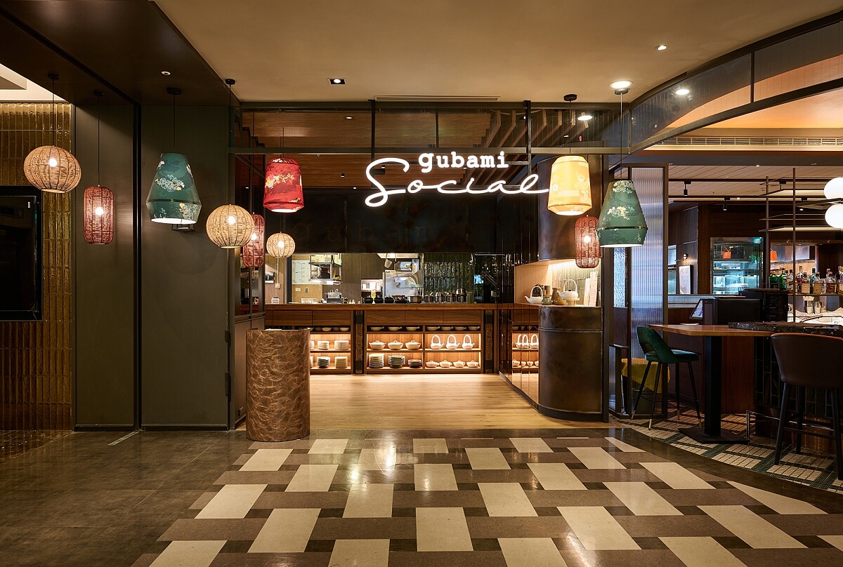 gubami Social 位於新光三越A9六樓空間。