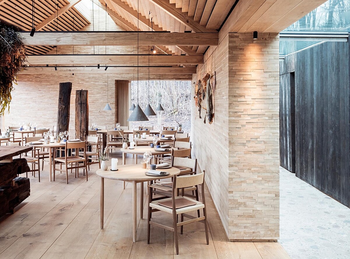 室內大量使用自然材質。