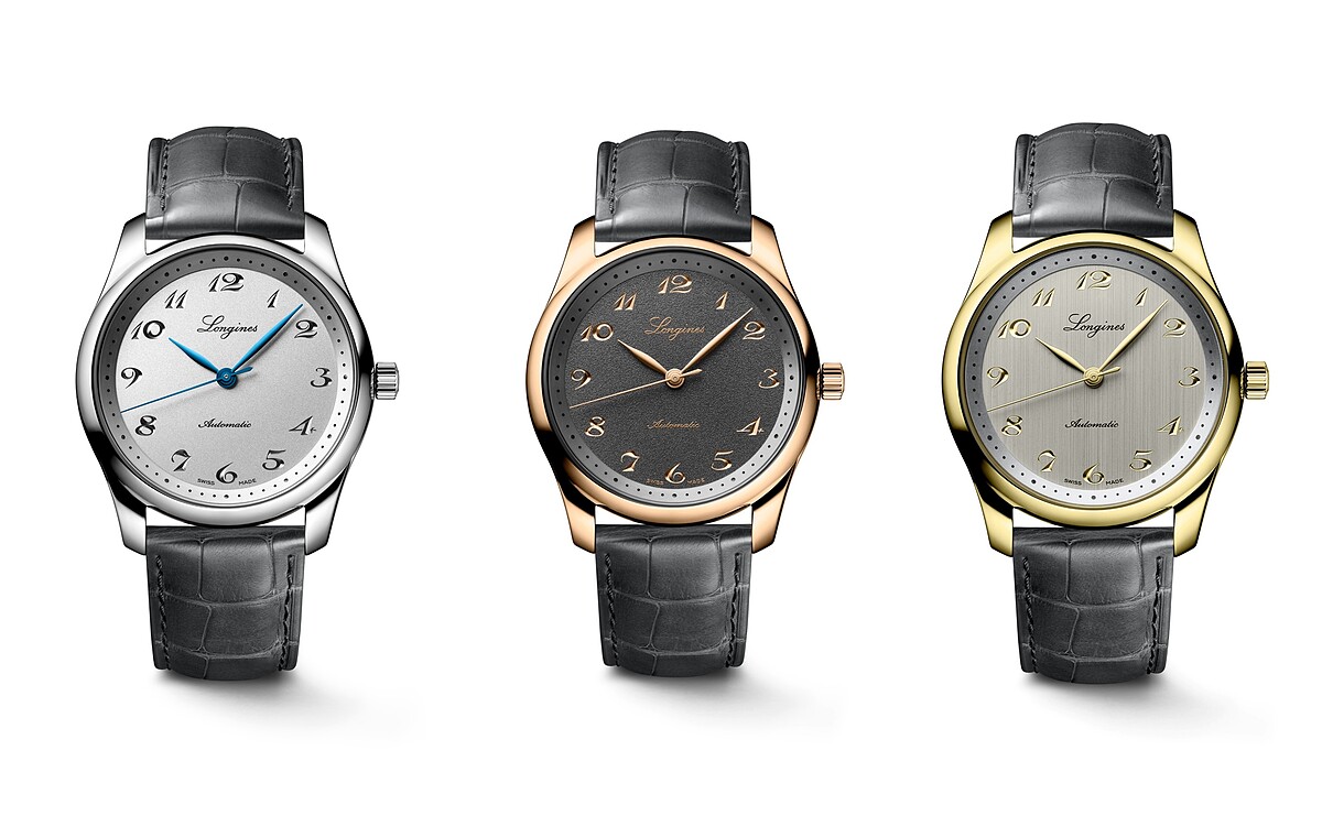 Longines 浪琴表 Master 巨擘系列 190 週年紀念腕錶(18K金/18K玫瑰金版本限量編號發行各190只)